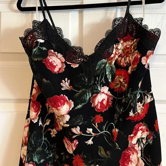 Anthropologie Foxiedox Floral Lace Midi Dress Size XL - Picture 2 of 6